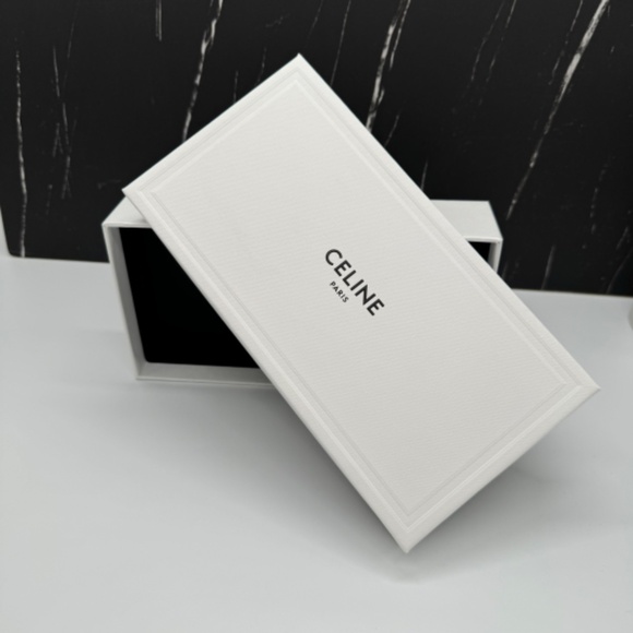 NEW AUTHENTIC CELINE CASE FOR EYEWEAR, BLACK LIGHT CASE FOR EYEWEAR - Picture 6 of 6